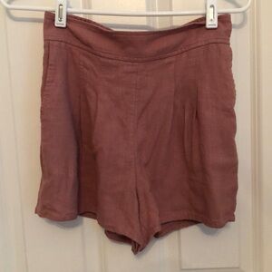 Express light brownish pink shorts
